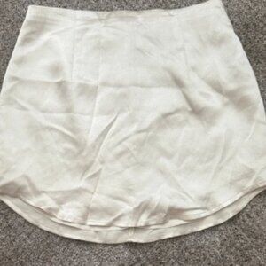 Elegant Cream Women's Skirt